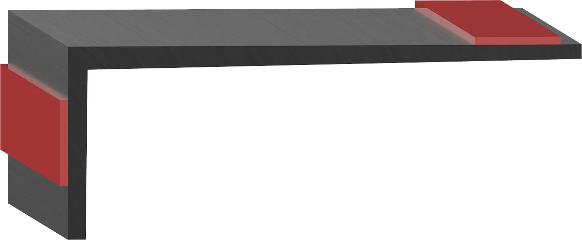 Cross-section drawing of SD-338-DT