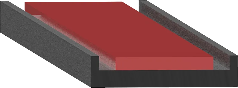 Cross-section drawing of SD-249-T
