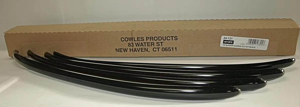 7/8" x 21" Bumper Guards with Molded Ends