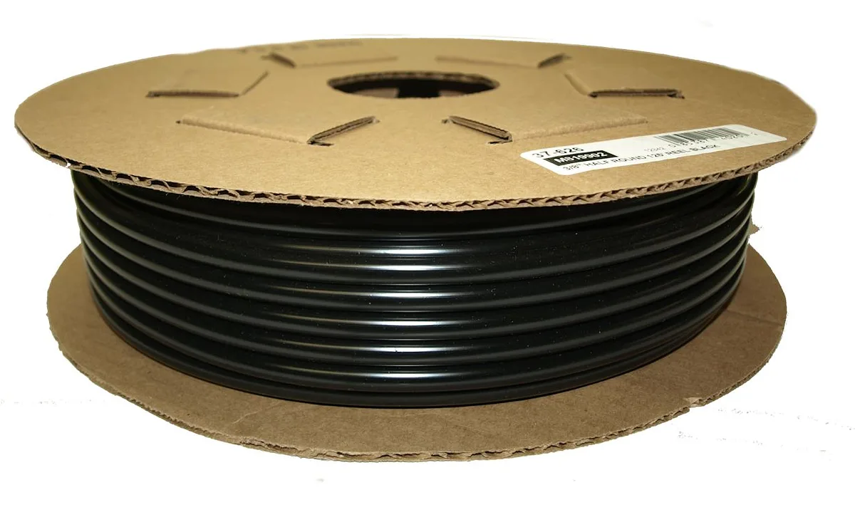 3/8" Half Round Wheel Well Molding
