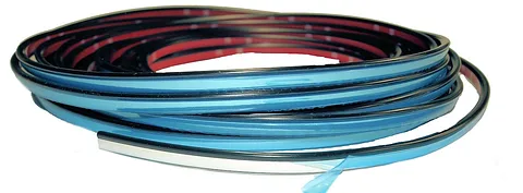 3/8" Tape-On with Bead Door Edge Molding