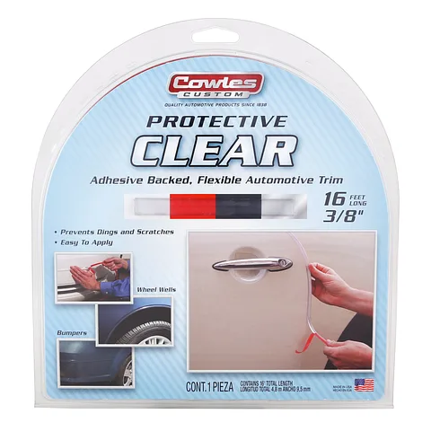 3/8" Clear Molding