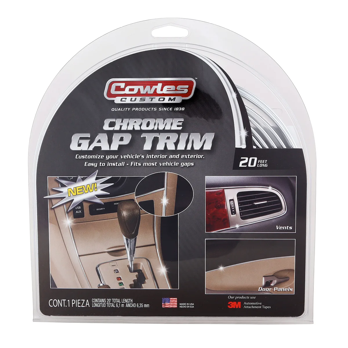 7/16" Half Round Wheel Well Molding