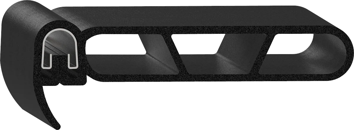 Cross-section drawing of SD-509-Flap