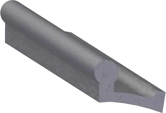 Cross-section drawing of DD-016