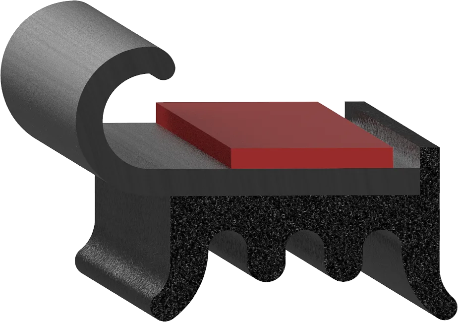 Cross-section drawing of DU-003
